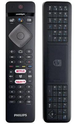 Produktbild von Original Philips TV Fernbedienung mit Tastatur & Sprachfunktion - YKF463-001