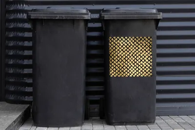 Produktbild von MuchoWow® - Abfall-Aufkleber - Container - für Abfallcontainer