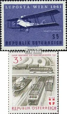 Produktbild von Briefmarken Österreich 1961 Mi 1085,1086 (kompl.Ausg.) postfrisch Sondermarken