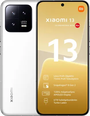 Produktbild von Xiaomi 13 256 GB Dual Sim White Neu