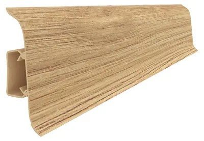 Obrázek produktu pro VILO – soklová lišta – LP SMART FLEX 2,5 m C – voděodolný kabelový kanál z PVC – 250 × 5,5 × 2 cm – dub kazañ