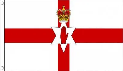 Image de Jumada's - Drapeau de l'Irlande du Nord 90 x 150 cm accessoires de fête