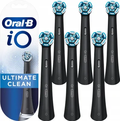 Produktbild von Oral-B | Aufsteckbürsten Oral-B IO Ultimate Clean - 6 Stück - Originalqualität - Effiziente Plaqueentfernung
