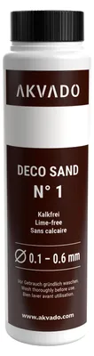 Produktbild von Akvado Natursand Dekosand Aquariensand Bodengrund für Aquarien Aquarium Deko Sand N°1 0,1-0,6 mm