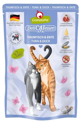 Productafbeelding van GranataPet DeliCATessen Tonijn & Eend, 6 x 85g