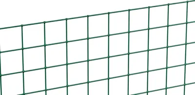 Produktbild von 614515 Drahtgitter für Zaun – Grün | Maschenweite 127 x 127 mm | Höhe 100 cm | Länge 5 m
