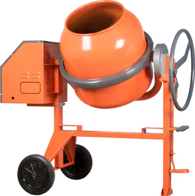 Produktbild von SIRL BP230 EVO Profi Betonmischer 230V Mischmaschine Beton Mörtel Zementmischer (210 Liter Trommelvolumen, 1 PS Motorleistung, Zahnkranz Gusseisen