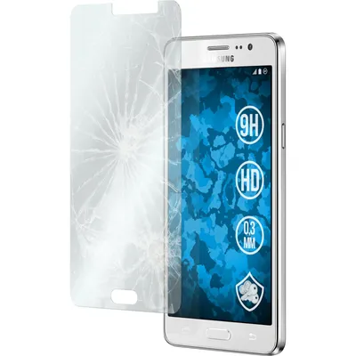 Produktbild von 2er-Pack PhoneNatic Glas-Folie klar  kompatibel mit Samsung Galaxy On5 - Panzerglas für Galaxy On5