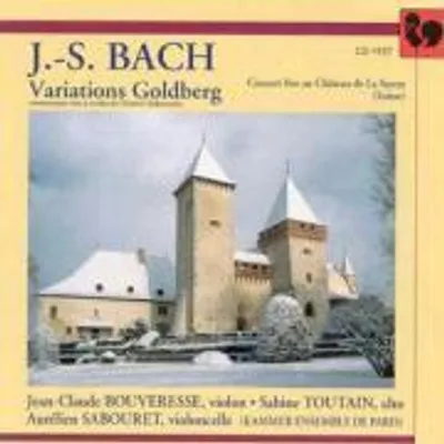 Produktbild von Kammerensemble De Paris: Goldberg-Variationen