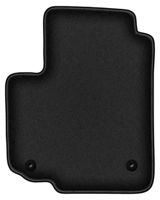 Image de Tapis conducteur en moquette pour Fiat Sedici 2006-2014 (à hayon) – 1 pièce, noir, sur mesure – Wielganizator DURBAN