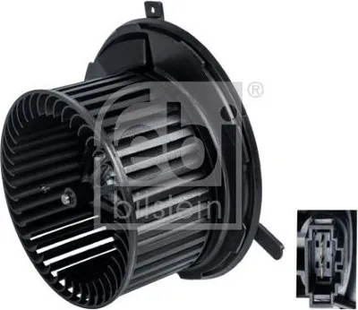 Produktbild von FEBI BILSTEIN 34726 Gebläsemotor Innenraumgebläse für VW GOLF VI (5K1) Golf V Schrägheck (1K1) TOURAN (1T1, 1T2) TIGUAN (5N) Passat Variant (3C5)