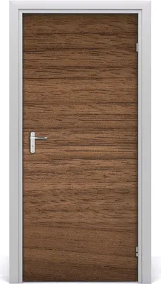 Produktbild von Tulup Türaufkleber 95x205 cm Dekorative Aufkleber Selbstklebend Wasserdichte Tapete Abnehmbar Schlafzimmer Wohnzimmer Wohnkultur - Holzuntergrund