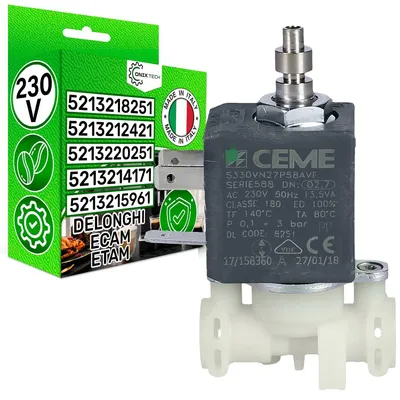 Image de Électrovanne pour machine à café - Compatible avec DeLonghi