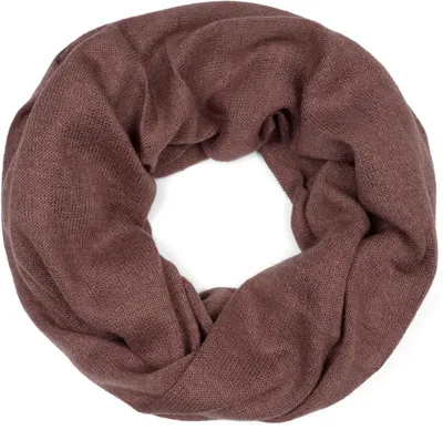 Produktbild von styleBREAKER weicher Feinstrick Loop Schal in edler Melange Optik, Schlauchschal, fein gestrickt, Uni 01016135