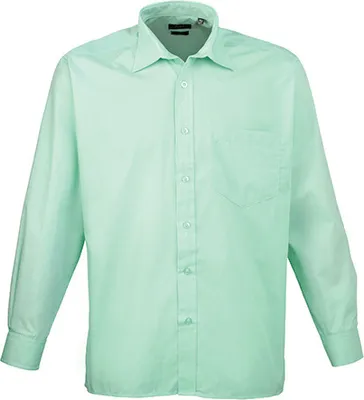 Produktbild von Premier Workwear Men´s Poplin Long Sleeve Shirt