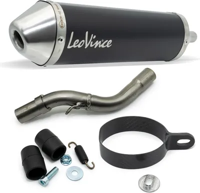 Obrázek produktu pro Leovince x-fight schwarze Edition Auspuffendrohr