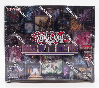 Produktbild von Yu-Gi-Oh! Maze of the Master Booster Box