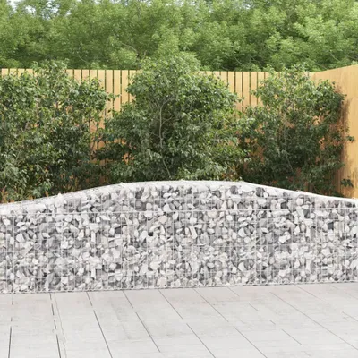 Immagine prodotto di VidaXL Gabbioni 5 pezzi a volta 400x50x60/80 cm in ferro zincato