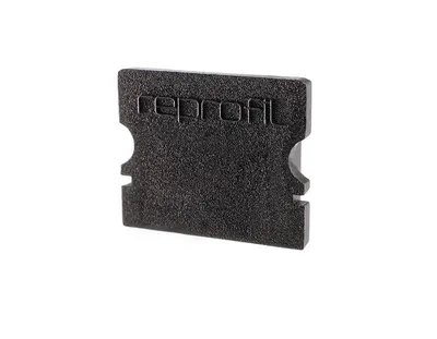Produktbild von Deko-Light Profil Endkappe - Endkappe P-AU-02-12, Set 2 Stk, Kappe, Schwarz, Kunststoff, Deko-Light, 1 g, 18 mm