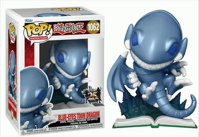 Produktbild von Yu-Gi-Oh! - Blue-Eyes Toon Dragon 1062 25th Anniversary - Funko Pop! - Vinyl Figur