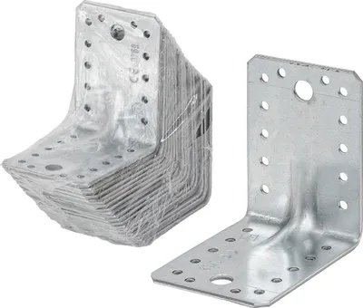 Produktbild von Vormann Schwerlast-Winkelverbinder sendzimir verzinkt 105 x 105 x 90 mm - 10 Stück
