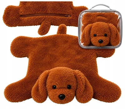 Produktbild von Stofftier Hund braun 2,2 kg kuscheliges Plüschtier