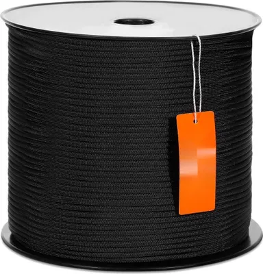 Obrázek produktu pro Lano pro stromolezce - pletené nylonové lano 3/16 palce x 1000 stop - odolné a robustní - pro profesionální stromolezce a zahradníky