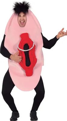 Produktbild von Junggesellenabschied Humor Outfit Party Spaß Kostüm Pink Rot Schwarz JGA Accessoire Fasching Humorvoll, Größe: 52 - 54 (L) Farbe: Pink