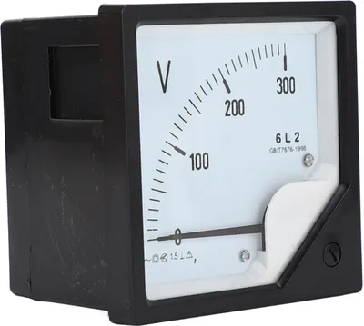 Obrázek produktu pro Analogový panelový měřič napětí 0 až 300V úroveň 2,5 přesnosti ukazatele Voltmetr pro generátory napájení zařízení