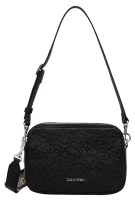 Produktbild von Calvin Klein WEBBING 2X STRAP CAMERA BAG Damen Handtasche Schwarz : Größe - UNICA Größe: UNICA