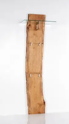 Produktbild von Garderobe Wandgarderobe Eiche massiv geölt