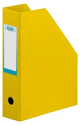 Produktbild von ELBA Zeitschriftenständer 32 x 24 cm Rücken 7 cm PVC gelb