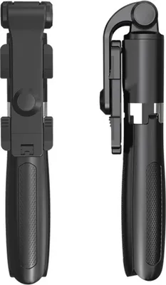 Produktbild von L01s Bluetooth Selfie Stick Universal Kamera Artifact Wireless mit Fernbedienung Stativ Live Support schwarz