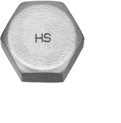 Produktbild von Hermann Schmidt Edelstahl-Kappe 1/2" kantig