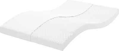 Obrázok produktu pre Penový matrac biely 120x220 cm 7 zón tvrdosť 20 ILD