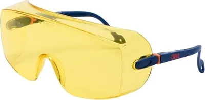 Produktbild von 3M™ Überbrille Serie 2800, Antikratz-Beschichtung, gelbe Scheibe, 20 pro Packung