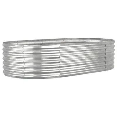 Immagine prodotto di Letto rialzato Acciaio verniciato a polvere 152x80x36 cm Argento