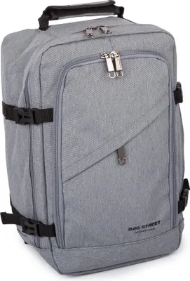 Produktbild von Bag Street Reiserucksack Handgepäck Kofferöffnung mit Organizer Grau