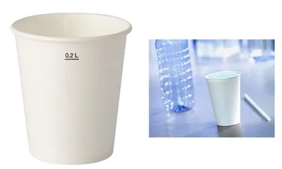 Produktbild von Papstar 14774, 300 ml, Karton, Weiß, 89,7 cm, 100 mm, 100 Stück(e)