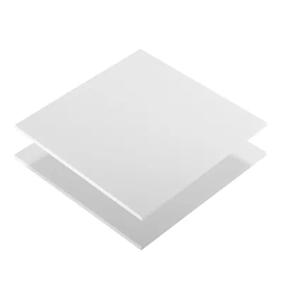 Produktbild von Polystyrol Platten WEIß Bastelplatten Kunststoffplatten Modellbau, Bastelplatte 4mm, 100x49cm