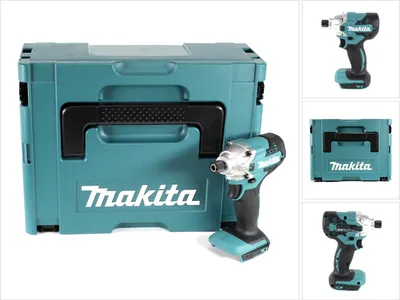 Zdjęcie produktu dla Makita LXT - Klucz udarowy - akumulatorowy - gniazdo sześciokątne 1/4 cala - 155 N-m - bez akumulatora