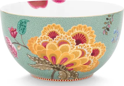 Produktbild von PIP STUDIO Blooming Tales Fantasy Blue Bowl 18cm