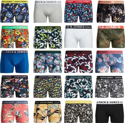 Produktbild von JACK & JONES Herren 5er Pack Boxershorts MIX, Größe:XXL, Farbe:5er Pack Mix