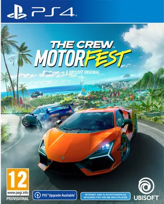 Produktbild von Ubisoft The Crew Motorfest PS4, PlayStation 4, Multiplayer-Modus, RP (Rating Pending), Physische Medien