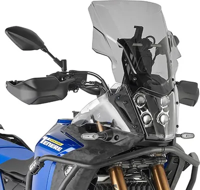 Productafbeelding van Windscherm voor motorfiets, Yamaha Tenere 700, modeljaar 2022, merk Kappa, getint, afmetingen 40x43 cm