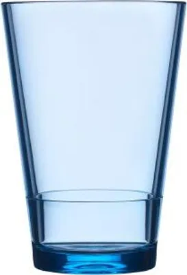 Produktbild von Kunststoffglas Flow 275 ml - Nordic blue