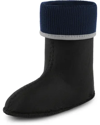 Produktbild von Ladeheid Kinder Mädchen Jungen Wärmende Stiefelsocken für Gummistiefel Innenschuh KL058 (Grau, 34 EU)