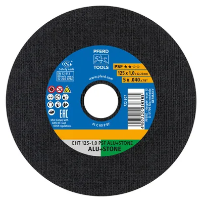 Produktbild von PFERD 61819010, 12,5 cm, 2,22 cm, 1 mm, 12200 RPM, 25 Stück(e)