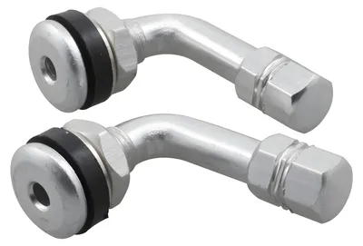 Immagine prodotto di Valvole per pneumatici in alluminio, angolate, per Yamaha Aerox 50 e Piaggio Typhoon 50