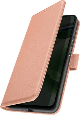 Produktbild von Avizar, Kunstlederetui mit Standfunktion Samsung S9, Champagnerrosa